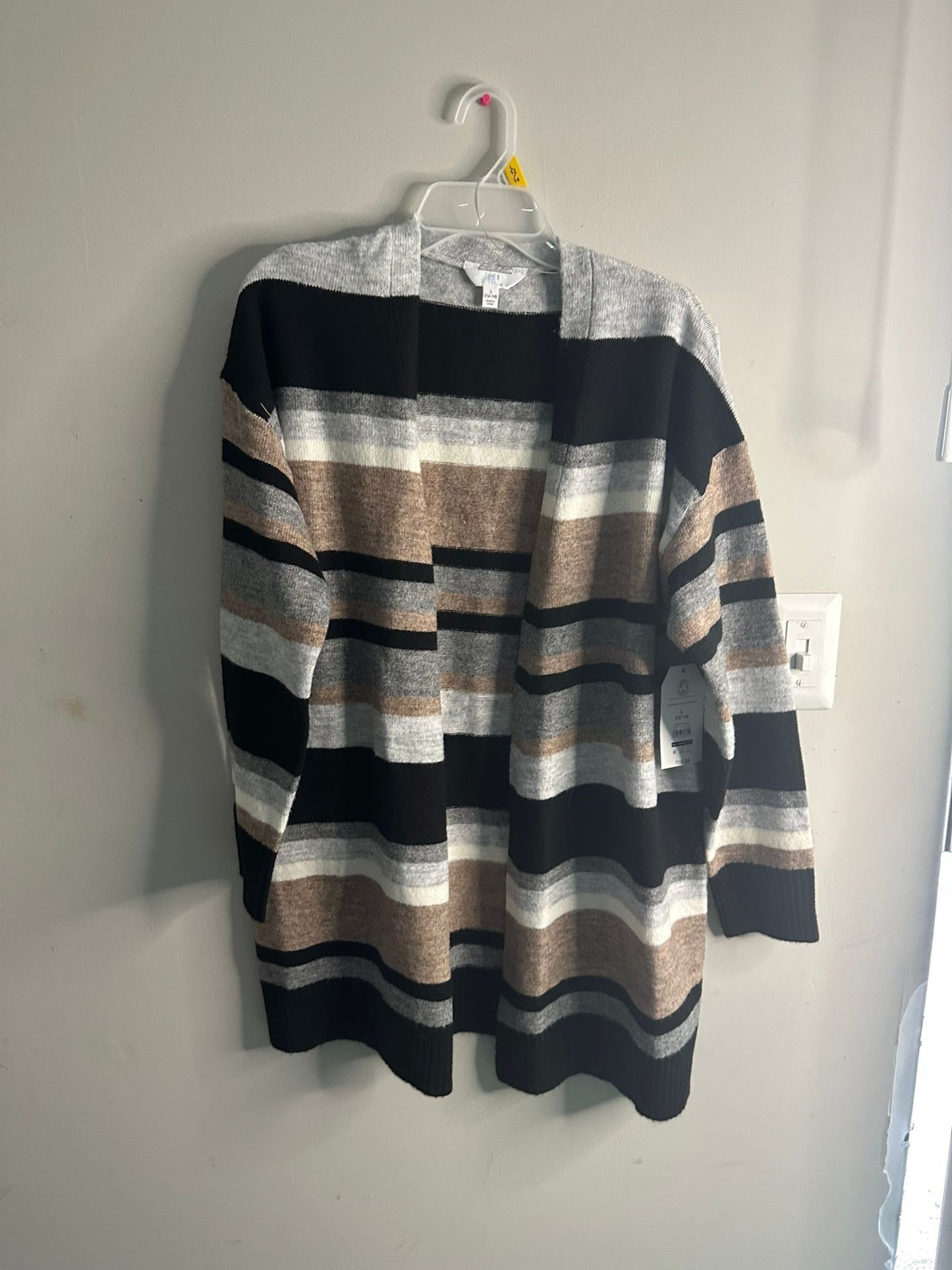 Girls Black and White Sweater